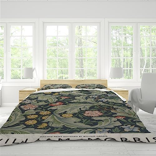 HOBBOY Luxury Floral Duvet Cover Set 3 Pieces