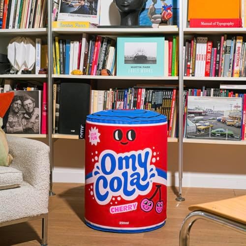 Omy Original Giant Inflatable Floor Pillow with Cola Can Design