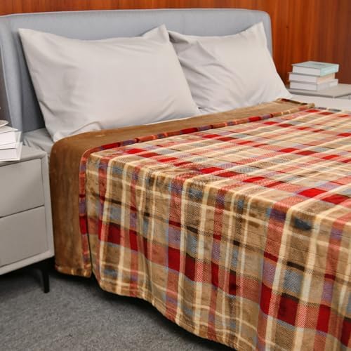 MERRYLIFE Heated Blanket with 4 Levels 8H Auto Off