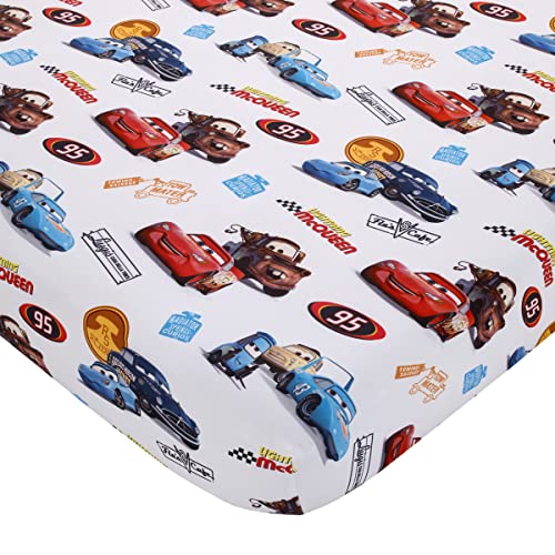 NoJo Disney Cars Toddler Bed Set 4 Piece