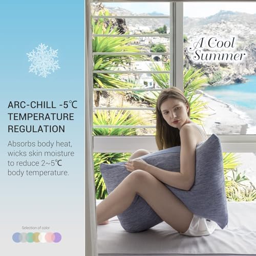 Marchpower Cooling Pillow Cases for Hot Sleepers 2 Pack