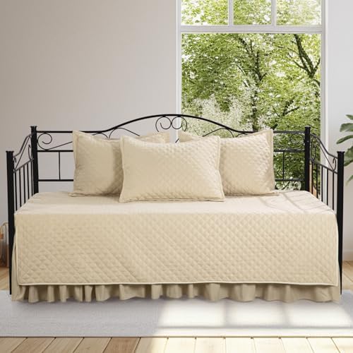 BALAPET 5 Piece Daybed Set - Beige 75x39