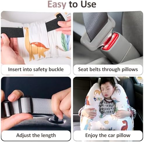 H-Shape Travel Pillow for Kids and Adults