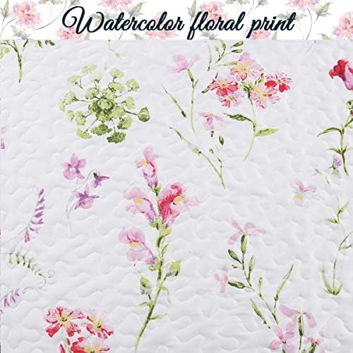Cozy Line Azalea Floral Chintz Microfiber Reversible Daybed Bedding Set