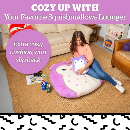 BigMouth x Squishmallows Holly Owl Inflatable Floor Pillow