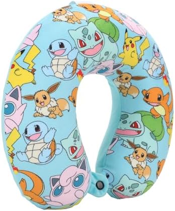 Bioworld Pokemon Pikachu 2-Piece Travel Eye Mask and Pillow Set