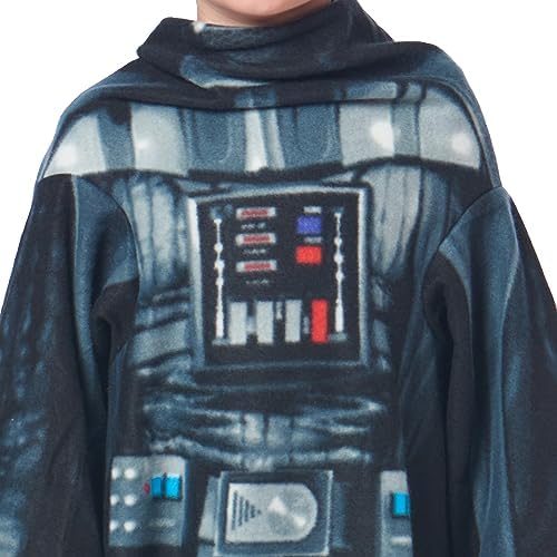 Northwest Comfy Throw Blanket with Sleeves Being Darth Vader
