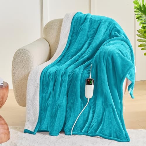Greenoak Heated Blanket 72x84 10 Level 8 Hour Auto-Off ETL Certified