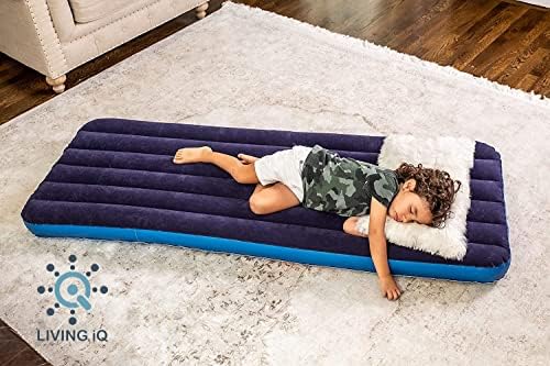 Living iQ Inflatable Jr Twin Kids Sleeping Mattress