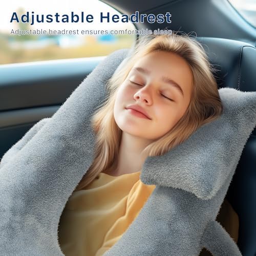Viscogrip Kids Travel Pillow with Head and Body Support