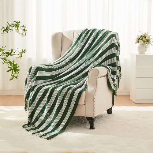 Lifein Cozy Brown Throw Blanket - Soft Boho Design