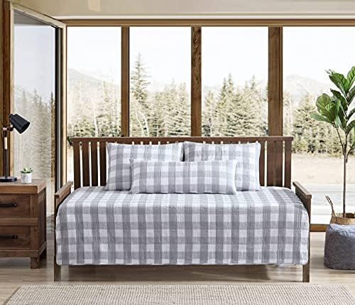 Eddie Bauer Home Lakehouse Quilt Set - Daybed Grey