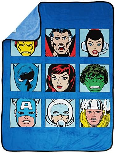 Jay Franco Marvel Avengers Throw Blanket - 46x60 inches