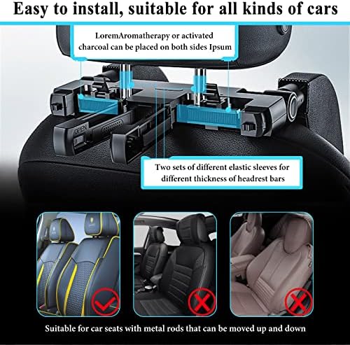 VniYors 180 Degree Adjustable Car Headrest Pillow