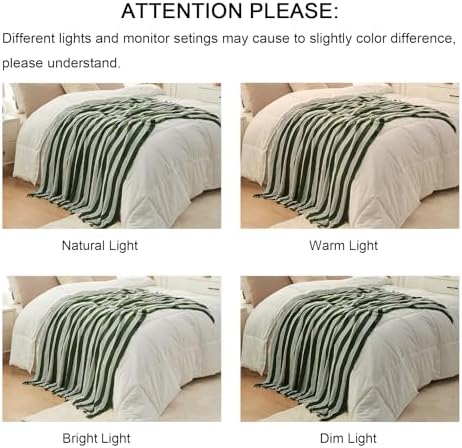 Lifein Cozy Brown Throw Blanket - Soft Boho Design