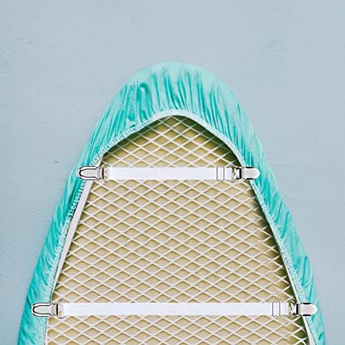 Boao 12 Pcs Adjustable Sheet Clips for Bedding