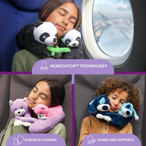 Cabeau Kids Travel Pillow Kitten Design 360 Comfort