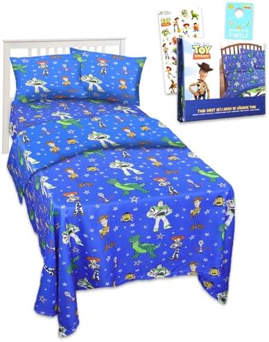 Toy Story Toddler Bed Sheet Set - Twin Bed Bundle