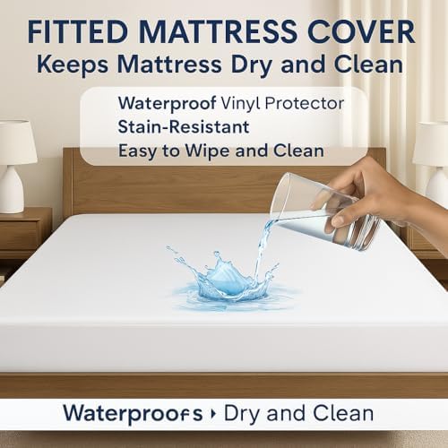 Vinyl Mattress Protector for Bedwetters and Spills