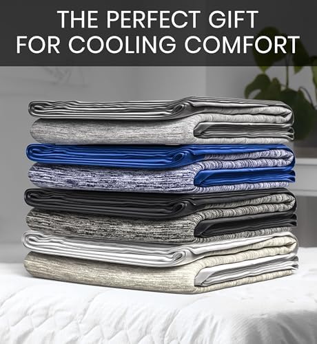 Everlasting Comfort Cooling Blanket for Hot Sleepers - 60x80 Dual-Sided