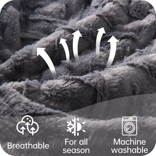 McJaw Heated Throw Blanket 50x60 with 5 Heat Levels