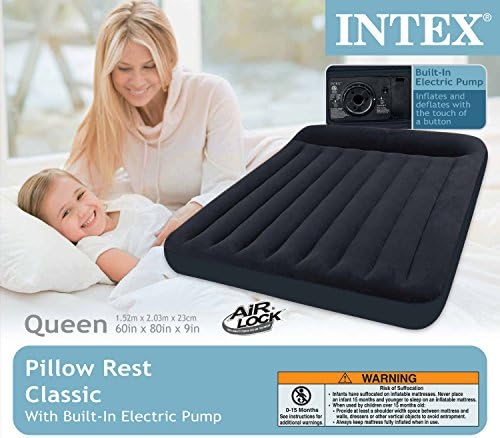 Intex Pillow Rest Classic Airbed Queen