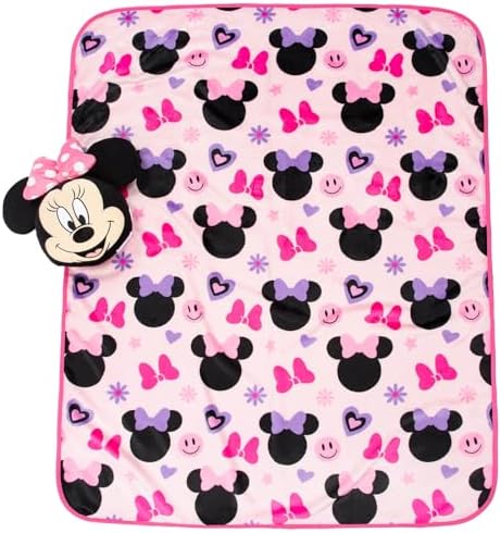 Jay Franco Disney Minnie Mouse Throw Pillow Set 1