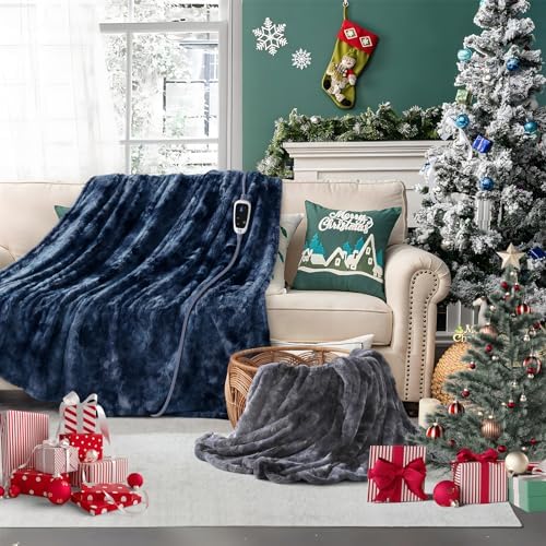 Sealy Electric Blanket Throw with 6 Heat Settings
