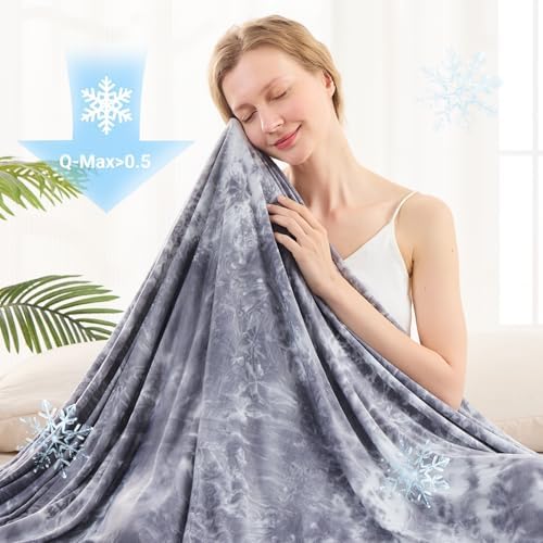 NORD ECO Cooling Blanket Queen Size Tie Dye Grey