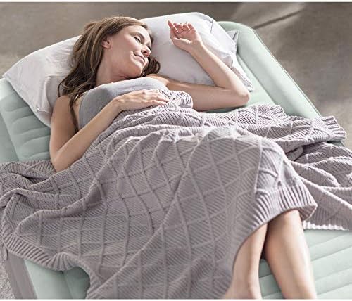 Intex PremAire I Fiber-Tech Elevated Air Mattress Twin