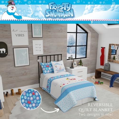 Franco Frosty The Snowman Quilt Set Twin Size 1