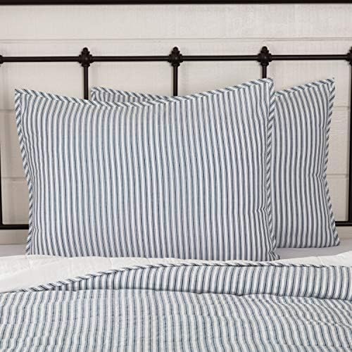 VHC Brands Sawyer Mill Blue Standard Sham 21x27 1