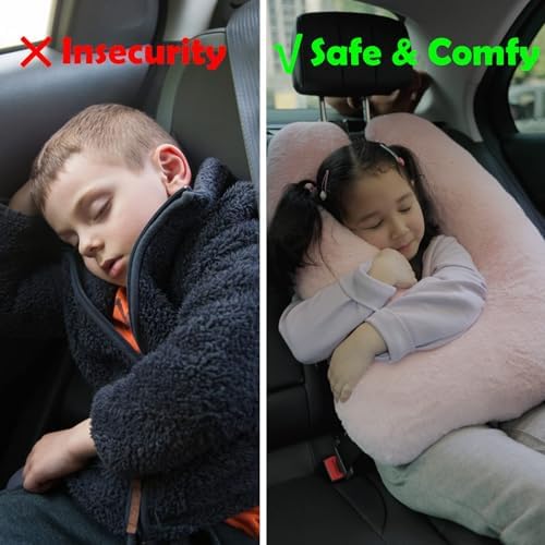 Kids Neck Pillow for Travel Home Comfort