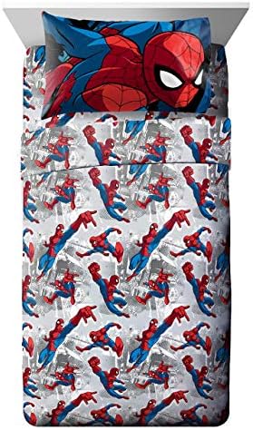 Jay Franco Marvel Spiderman 5 Piece Full Bed Set