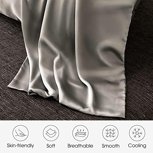 WLOSJ Mulberry Silk Pillowcase 13x18 Inches Toddler Size 2 Pack
