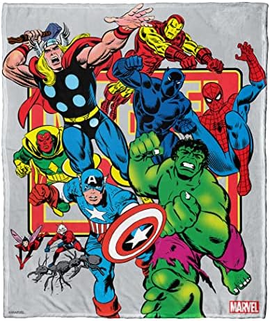 Northwest Marvel Silk Touch Throw Blanket 50 x 60