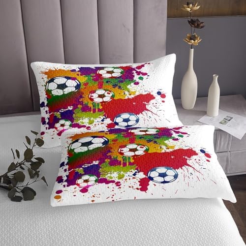 Feelyou Football Coverlet Set for Kids