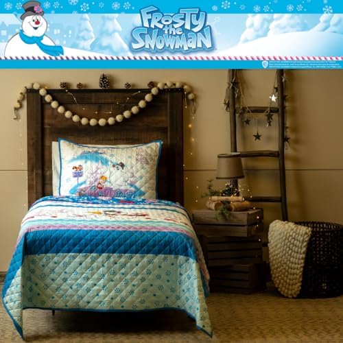 Franco Frosty The Snowman Quilt Set Twin Size 1