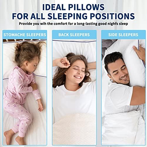 Opposy Bed Pillows Set of 2 - Cooling Luxury Hotel Quality