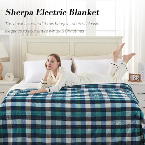 Westinghouse Electric Blanket Queen Size with 10 Heating Levels