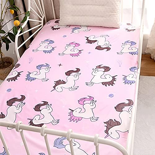NATURETY Fitted Sheet Twin Deep Pocket Animal Print