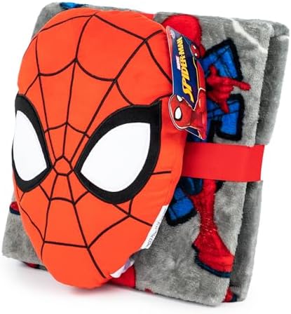 Jay Franco Spiderman Throw Blanket Pillow Set