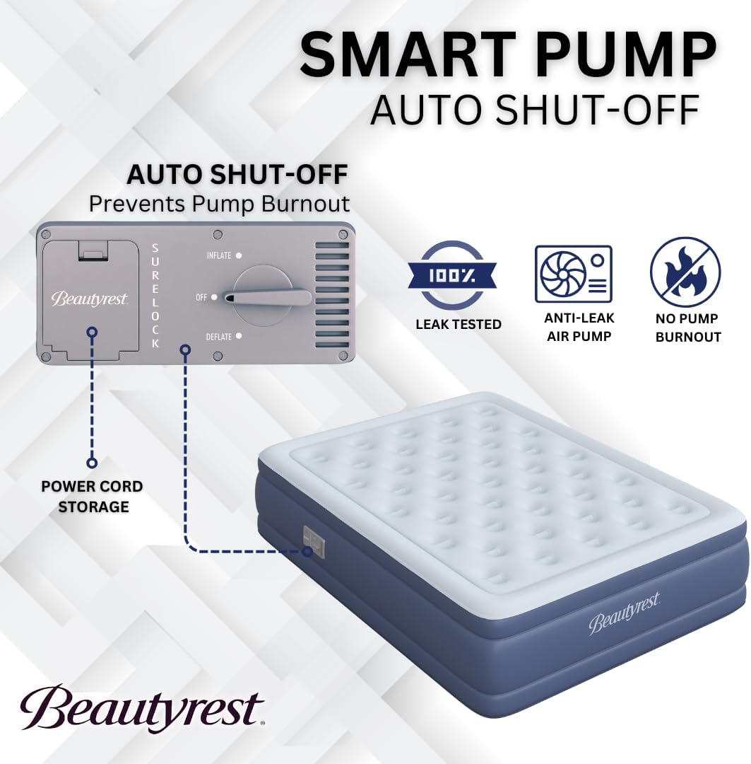 Beautyrest 17 Full Air Mattress with SureLock Pump