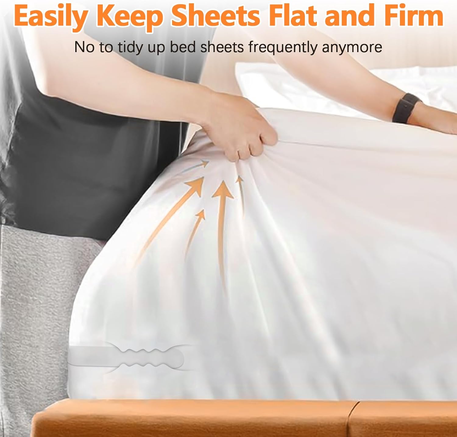 ROYIZEST Bed Sheet Holders with Lock