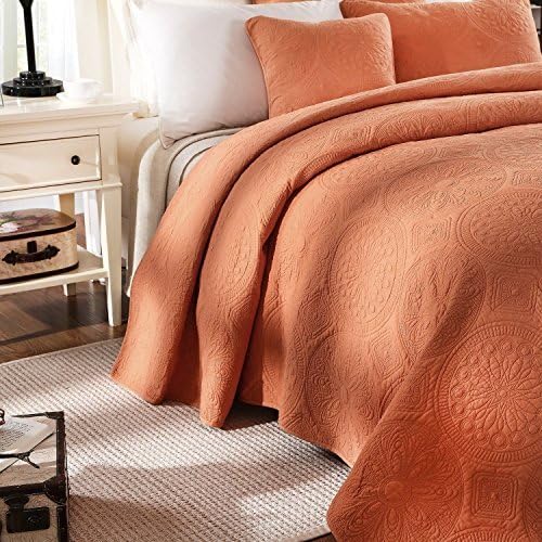 Tache Cotton Matelass Bedspread 3 Piece Set Cal King