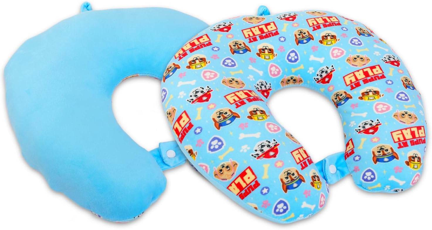 Nickelodeon Paw Patrol Travel Blanket Pillow Set Kids Comfort Bundle