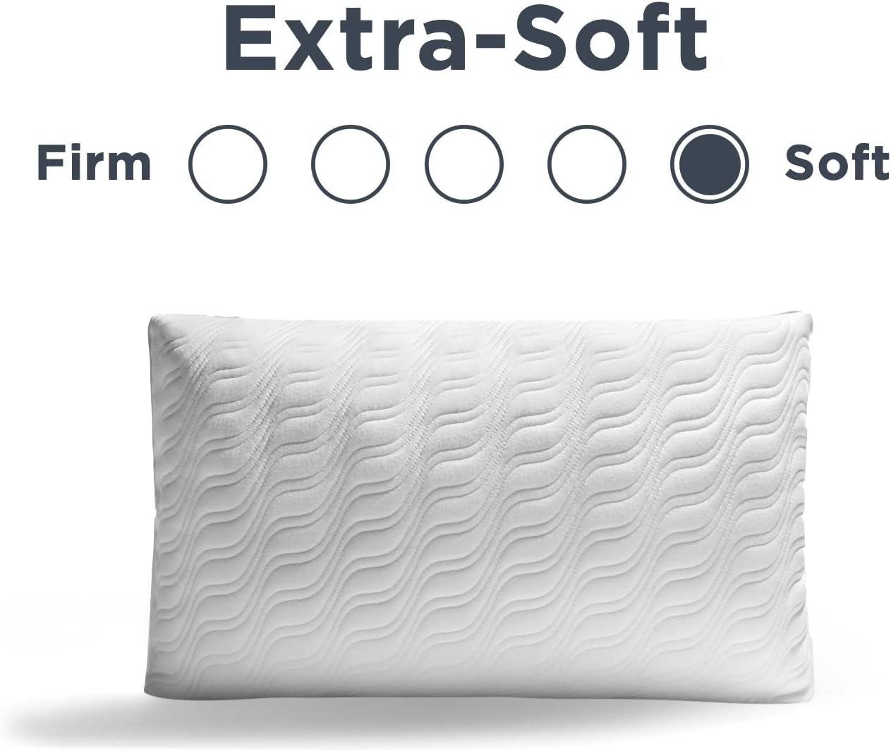 Tempur-Pedic TEMPUR-Cloud ProLo Pillow King White