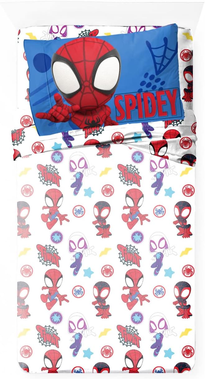 Jay Franco Marvel Spidey Twin Sheet Set - 3 Piece 1