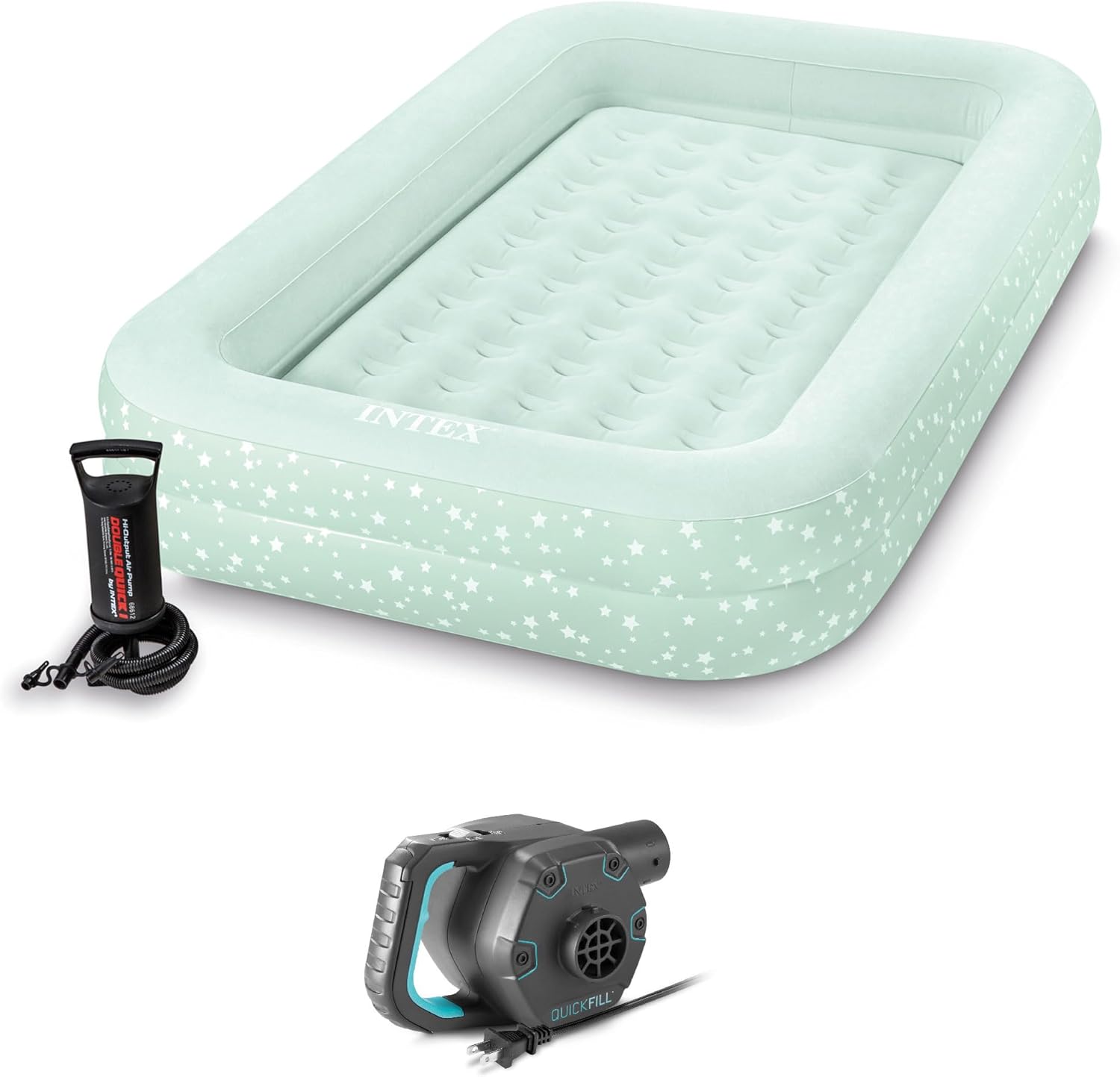 Intex 66810EP Kidz Travel Bed with Electric Pump and Carry Bag