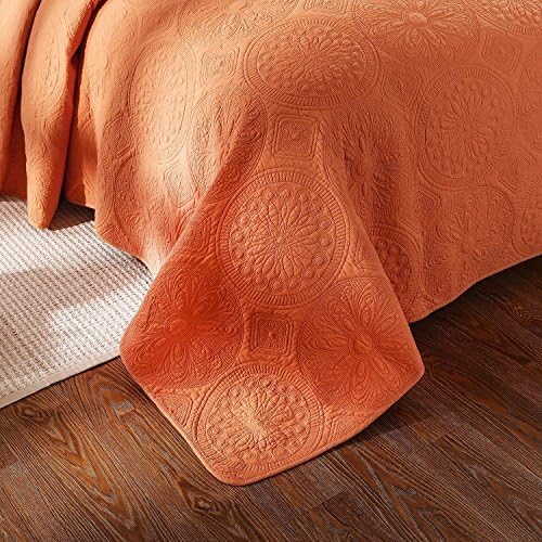 Tache Cotton Matelass Bedspread 3 Piece Set Cal King